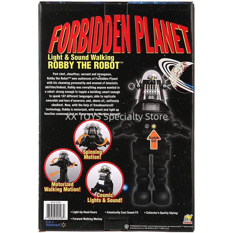 Forbidden Planet Robby The Robot Motorized Walking Motion with Lights and Sounds Variant Box Collectible Models Children's Gifts