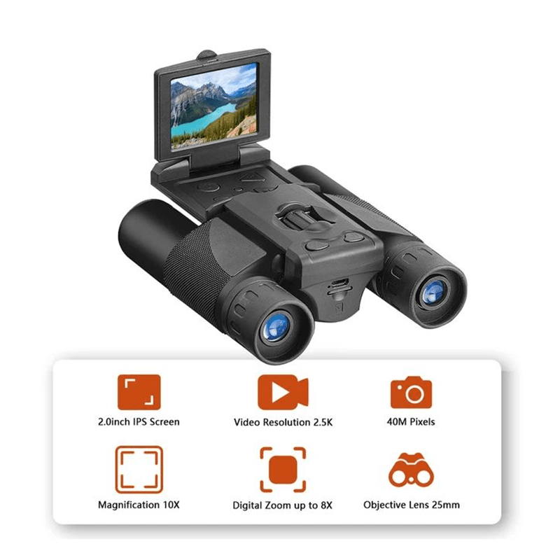 NNETM DT10 HD Night Vision Binoculars Auto Focus 8X25-3