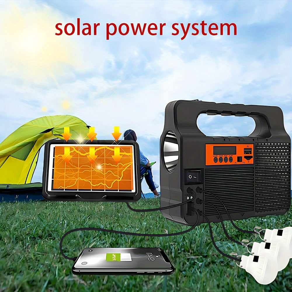 Outdoor Solar Power Searchlight for Camping-1