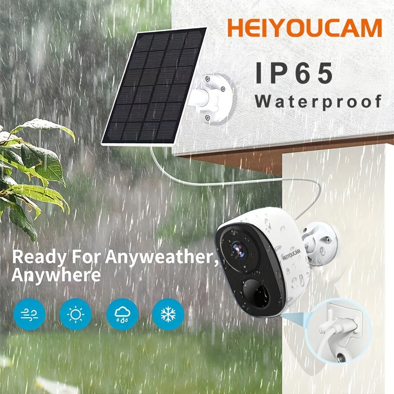 Wireless Solar Security Camera Outdoor (3MP Night Vision)-1