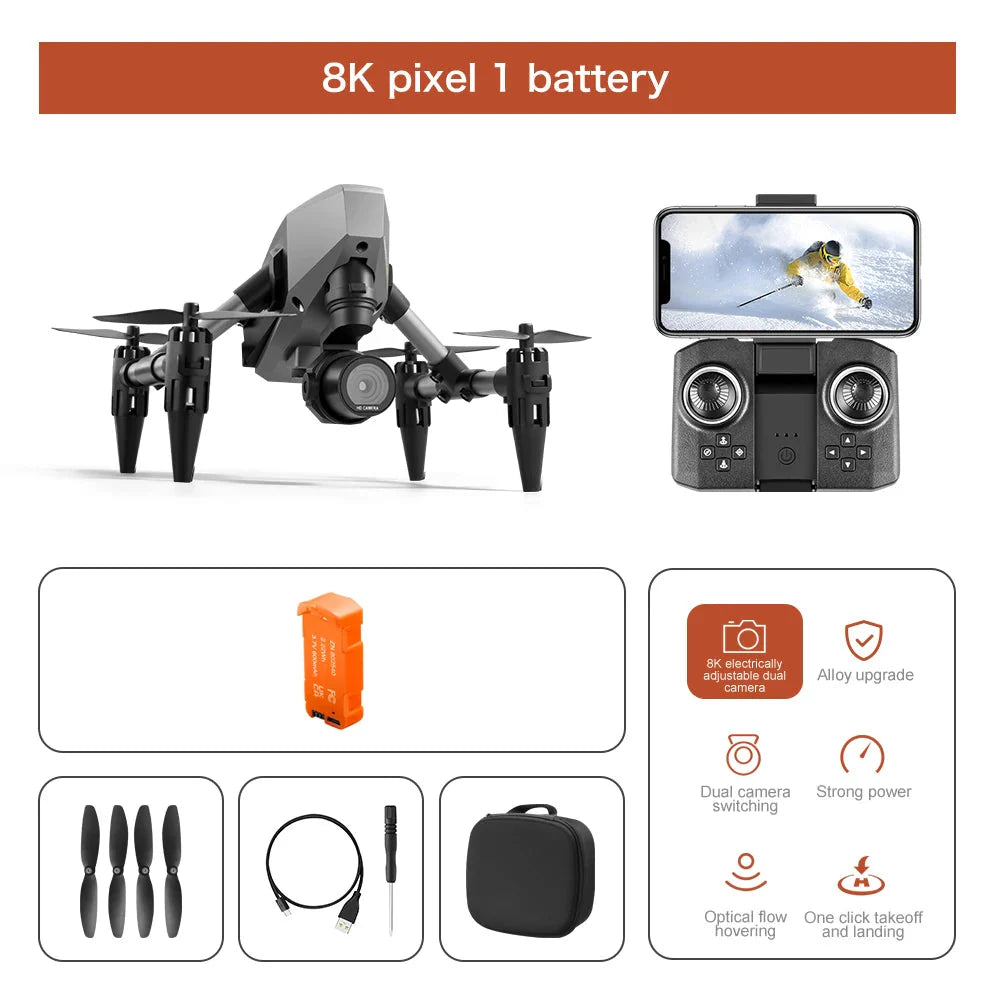 Mini Drone 4K 8K Dual Camera-11