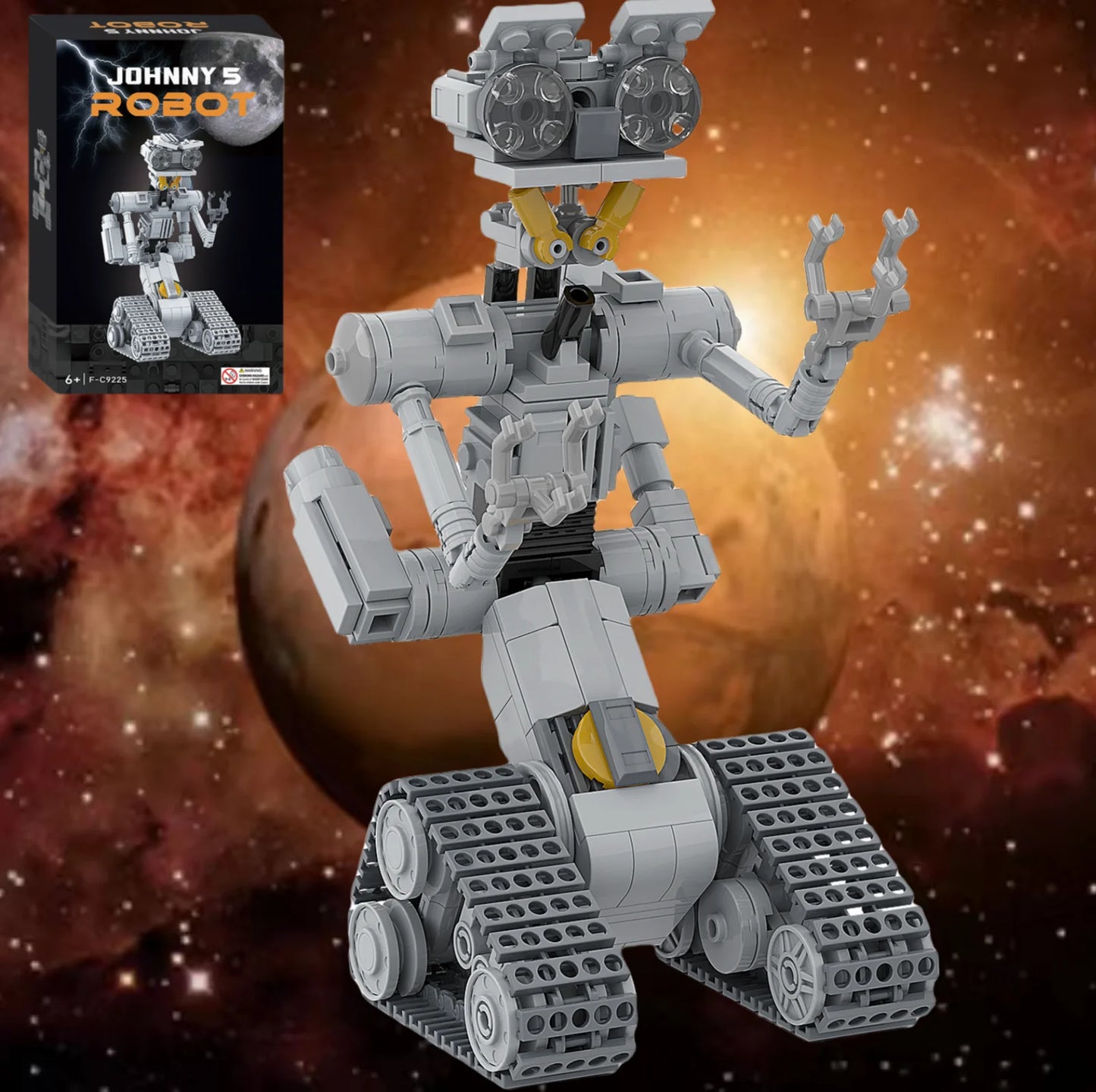 Playable robot, suitable for Christmas Thanksgiving birthday gift for your children, family and friends.313pcs