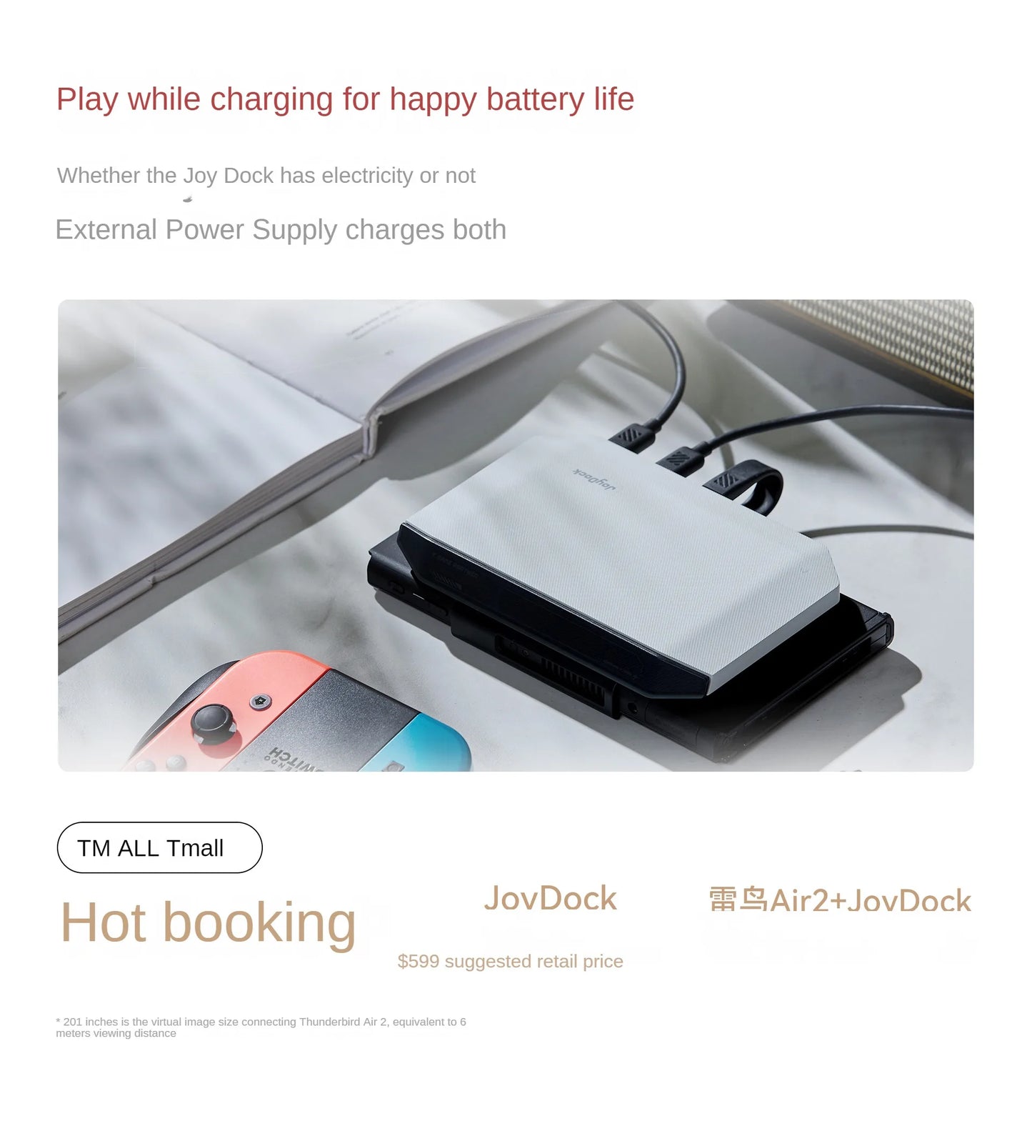 TCL Rayneo Air2 Smart AR Glasses HD Giant Screen Viewing Glasses 120Hz High Brush Giant Screen Portable XR Glasses