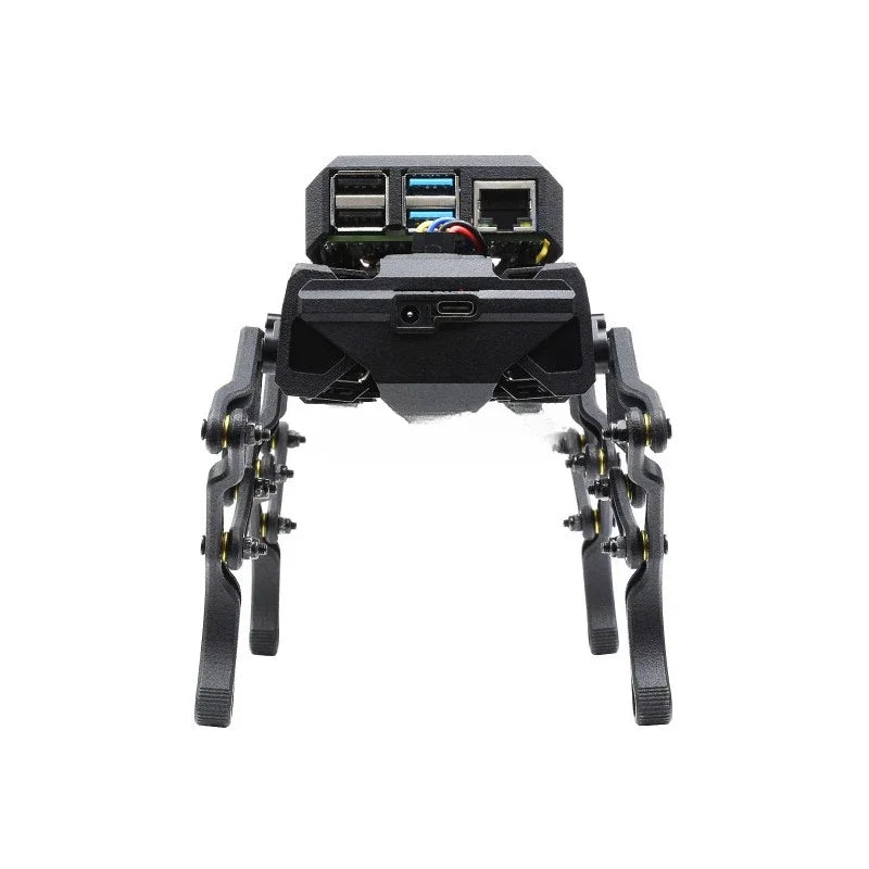 12-DOF Bionic Dog-Like Robot, Open Source for ESP32 and PI4B, Facial Recognition, Color Tracking, Motion Detection
