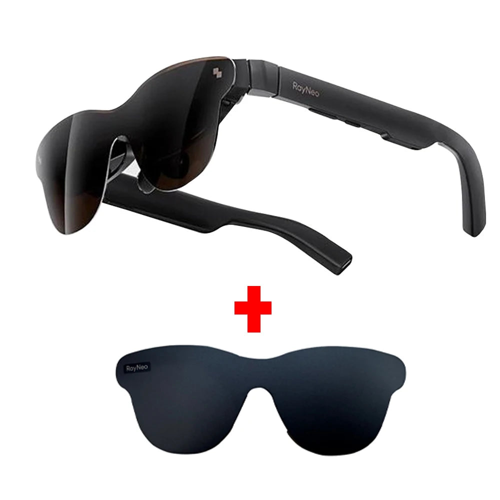 Rayneo Air3s Pro AR Smart Glasses 1200nits 135inches HD Screen 3840 Hz PWM 3D Glasses For Xbox PS5 Switch