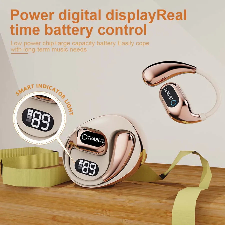 2025New AI Translator Earbuds Real-Time 2-Way 144+ Languages, Bluetooth headset 5.4, for Travel/Business/Learning , iOS/Android