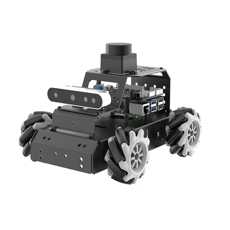 ROS2 Mecanum Wheel RC Car with Depth Camera Radar HUMBLE SLAM and Autonomous Driving For Raspberry Pi 5 Programmable Robot Car