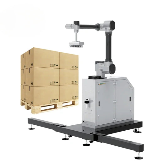 Automatic Robotic Arm Industrial Cobot Collaborative Container with Palletizing Robot Machine