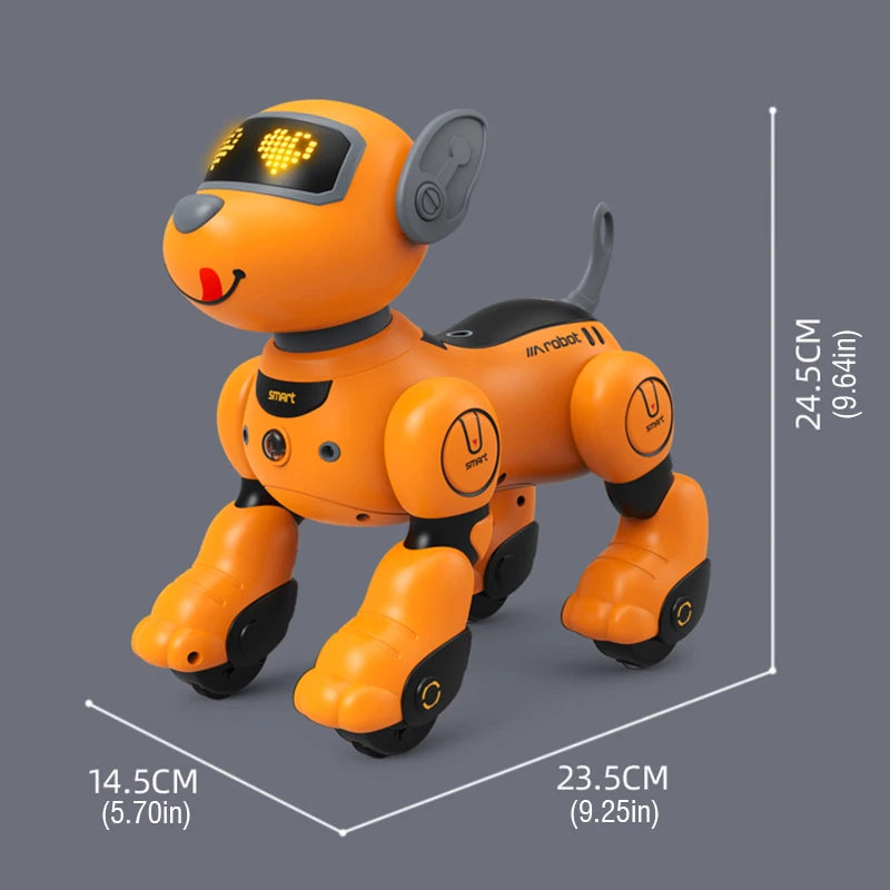 Robot Dog Intelligent Ai Programmable Smart Toys for Children Multi-Functional with Sound Led Eyes Dancing Electronic Pets Dog