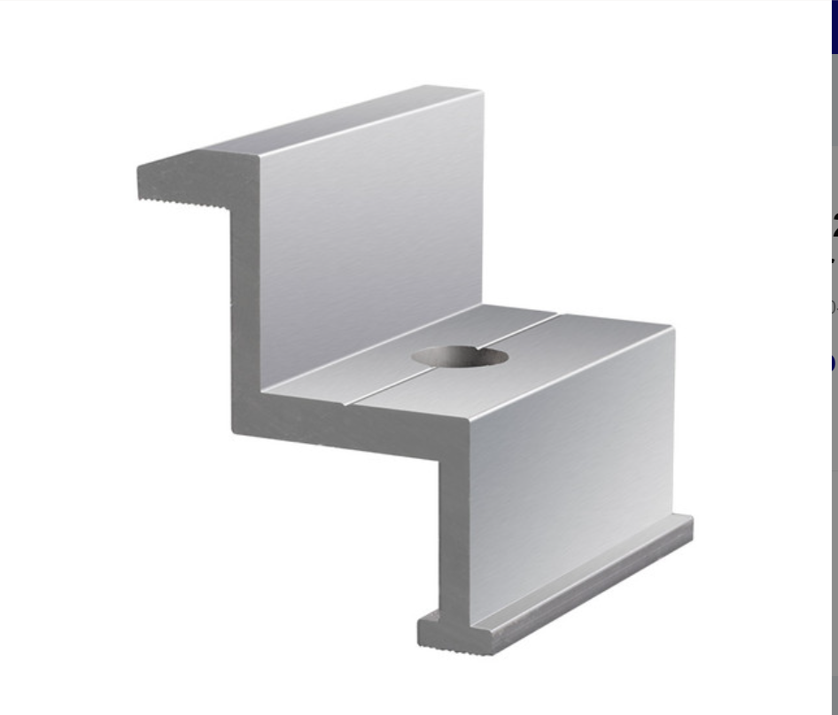 Single Side 27.4in Pole Mount Support For Solar Panel-2