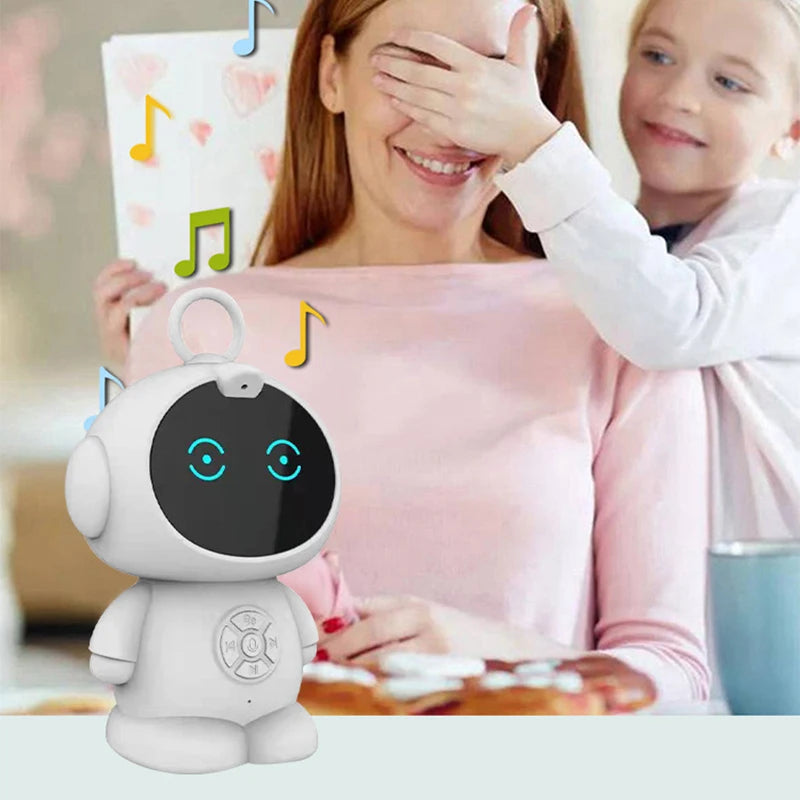 AI Intelligent Robot Ornament Enlightenment Learning Machine Voice On Demand Remote Conversation Storytelling Listening To Music