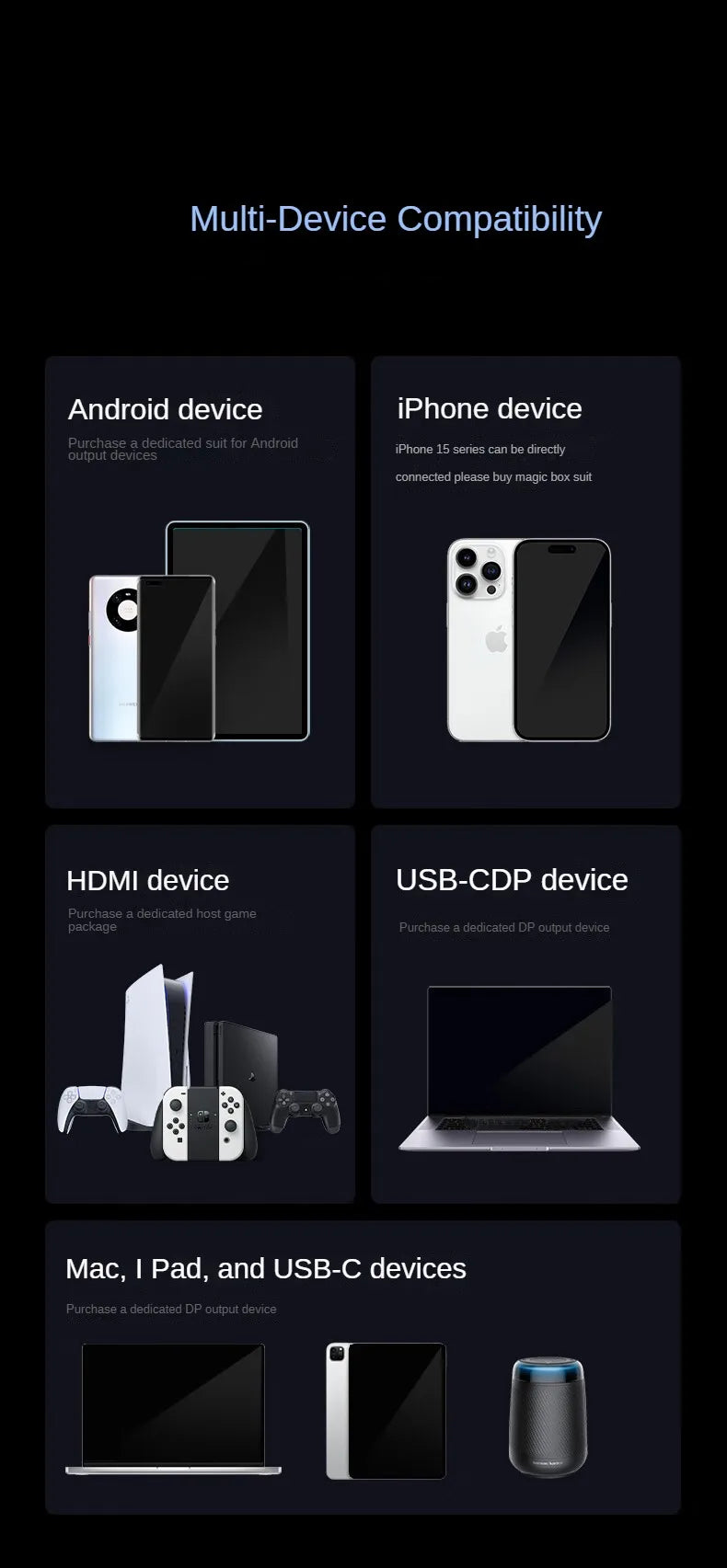 TCL Rayneo Air2 Smart AR Glasses HD Giant Screen Viewing Glasses 120Hz High Brush Giant Screen Portable XR Glasses