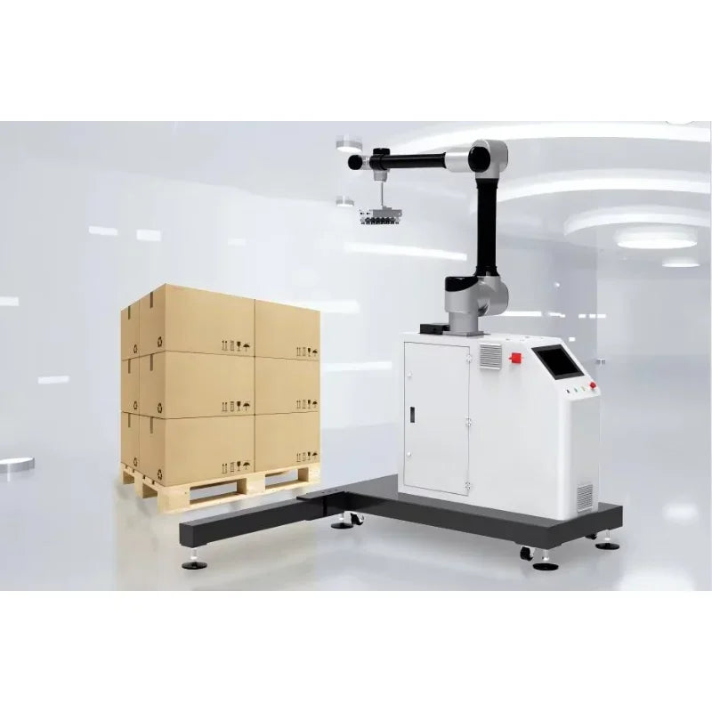 Automatic Robotic Arm Industrial Cobot Collaborative Container with Palletizing Robot Machine