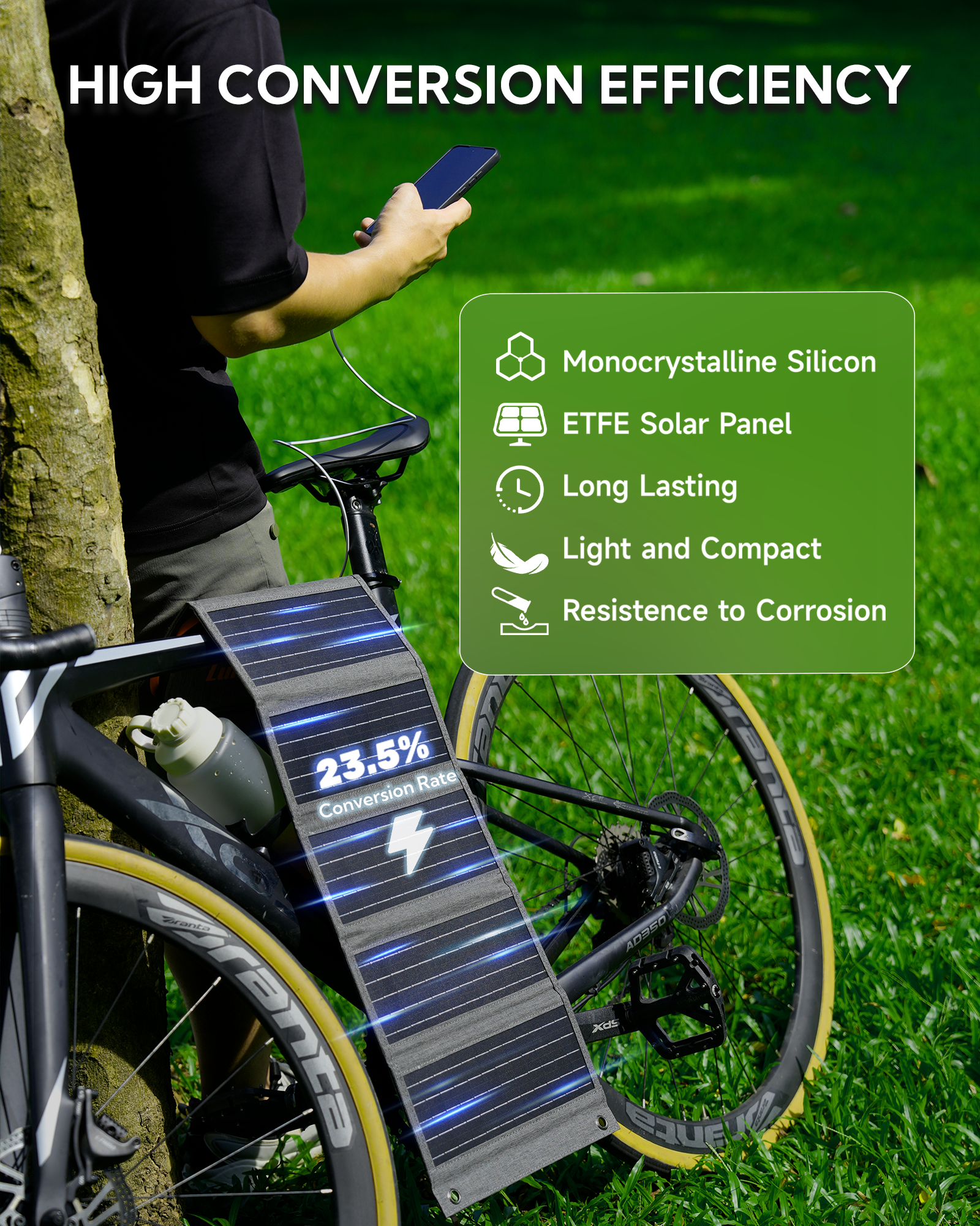 LUM POCKET  LUMOPAL 30W Foldable solar panel-3