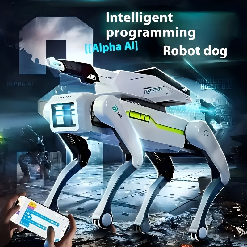 NNETM Intelligent Robot Dog with Voice & App Control-4