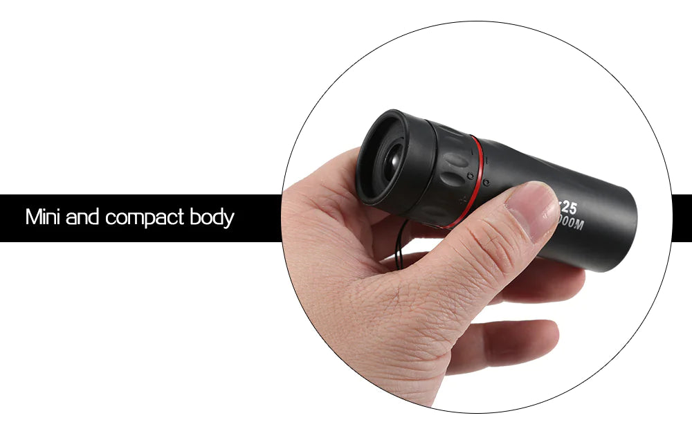 Mini Monocular Telescope for Outdoor Camping