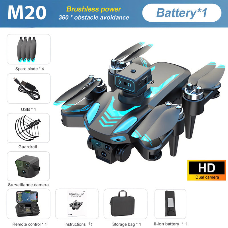 M20 Dual Camera Drone with LCD Remote-3