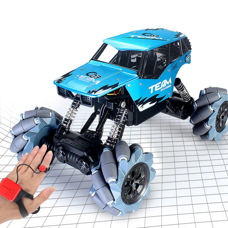 Gesture Control Alloy Off-Road Car with Night Light